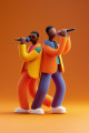 u7138583833_3d_icon_of_two_people_singing_colorful_3d_--ar_23_-_c2cce01b-cd7e-4734-b00d-fcbe9cdd141b